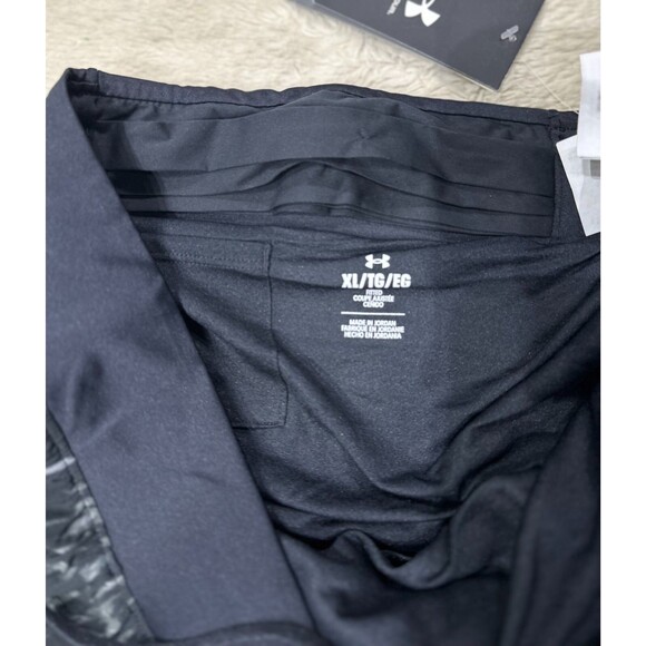 Under Armour Men's XL UA Launch Elite 5'' Print Shorts 1377002 Black grey NEW - Picture 6 of 13